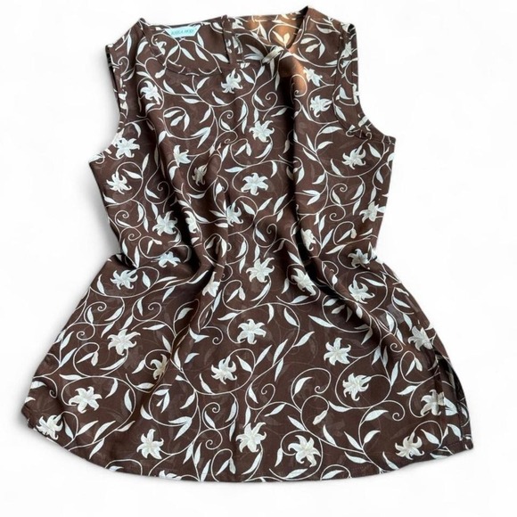 Rhea Mode Sheer Blouse Top | Lightweight Floaty S/M  Whimsigoth Cottagecore Boho - Picture 1 of 4